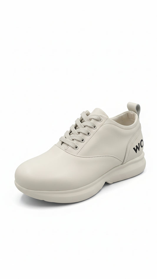All White WOA Dress Sneaker