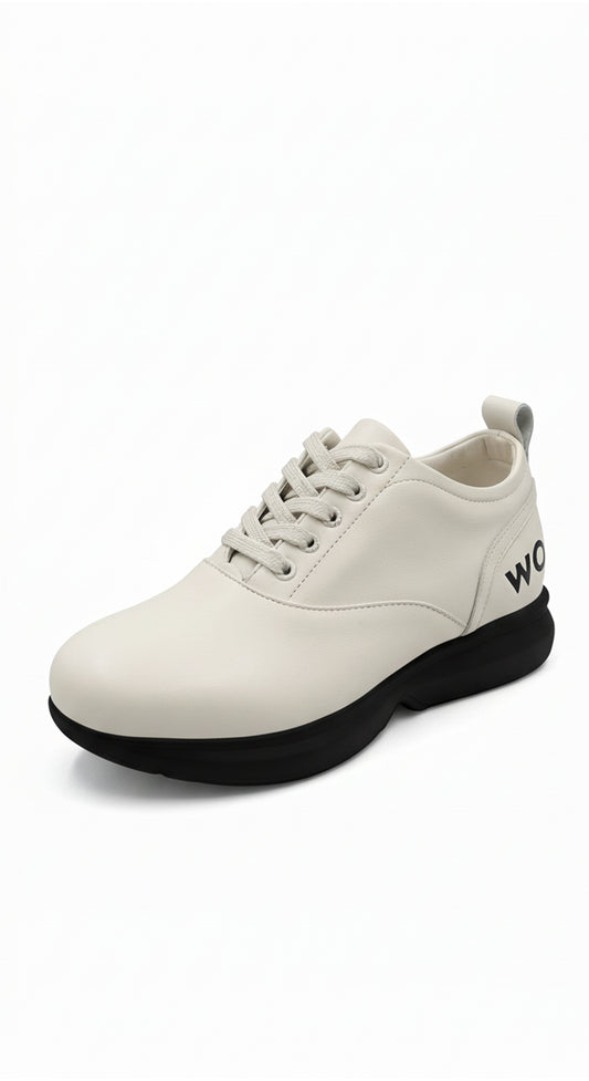 White & Black WOA Dress  Sneaker