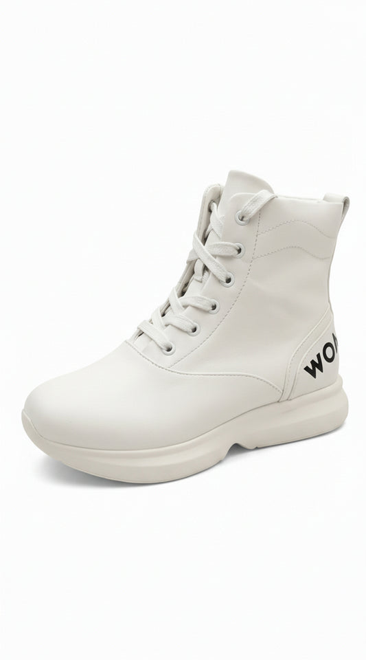 All White WOA Boot