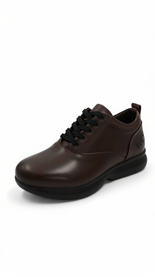 Brown & Black WOA Dress Sneaker